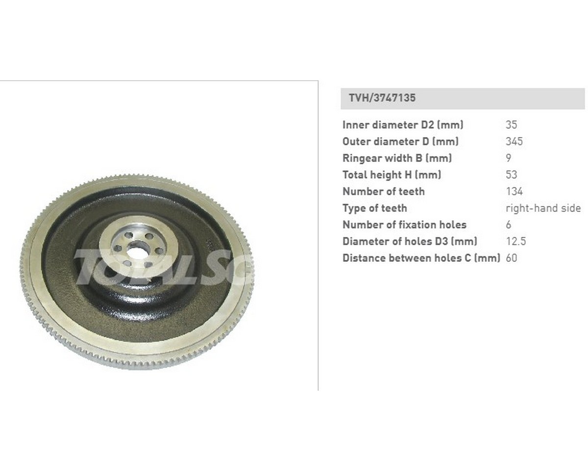 Маховик Komatsu (fg15lt-20)